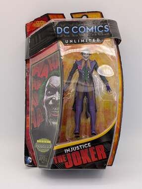 DC COMICS UNLIMITED INJUSTICE THE JOKER 6" ACTION FIGURE NEW IN BOX Box Damaged